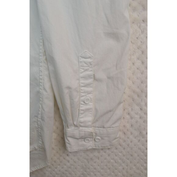 Grunt Style Men's Large White Long Sleeve Button Down Shirt - Picture 5 of 13